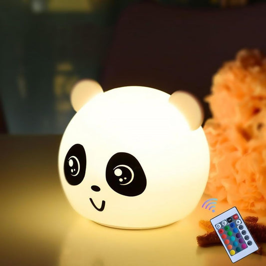 Night Light Panda 7 Colors LED Nursery Night